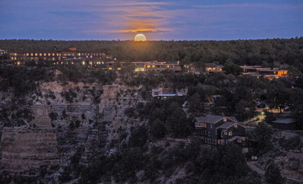 Sunrise Moonrise Grand Canyon National Park Arizona | Grand Canyon National Park | Ultimate Guide to Arizona's Iconic Landmark
