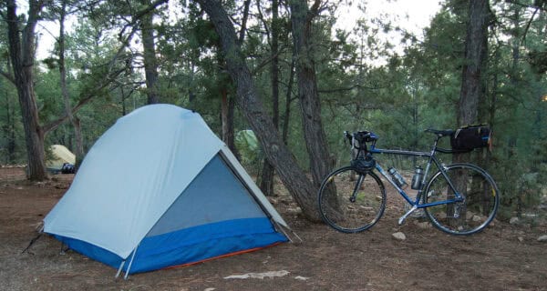 Tent Bicycle Mather Campground Grand Canyon Arizona | Grand Canyon National Park | Ultimate Guide to Arizona's Iconic Landmark